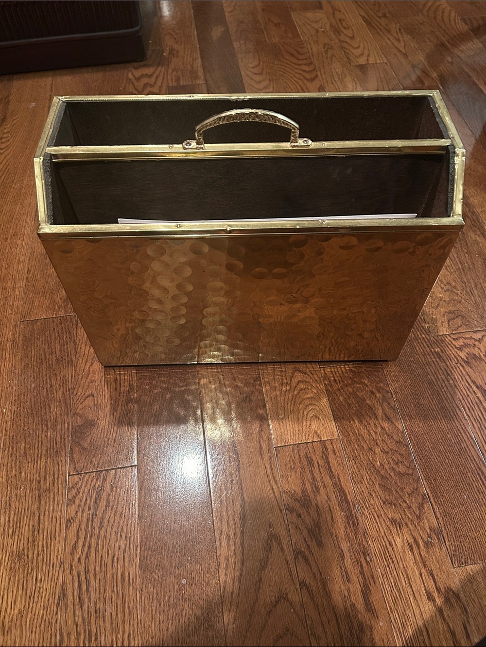 Brass Magazine Rack